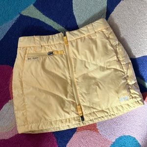 Skhoop Down Skirt yellow, size small